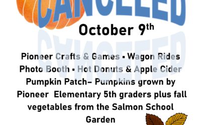 October 9th: Fall Frolic at the Sacajawea Center!